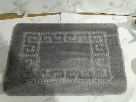 BATHROOM RUG IN GRAY - 60X40CM