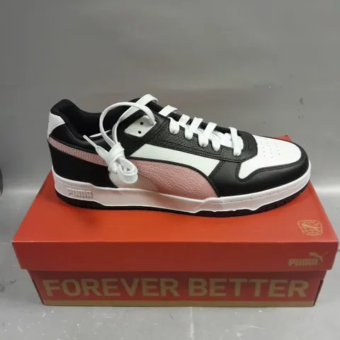 BOXED PAIR OF PUMA RBD GAME LOW TRAINERS - 11