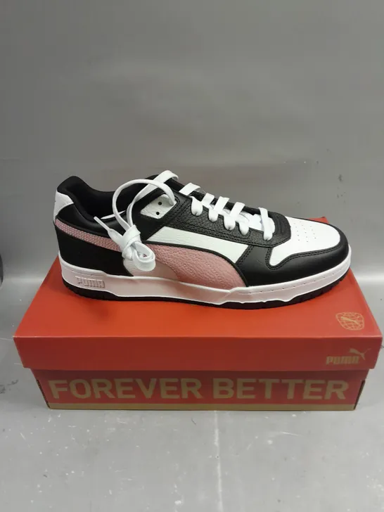 BOXED PAIR OF PUMA RBD GAME LOW TRAINERS - 11