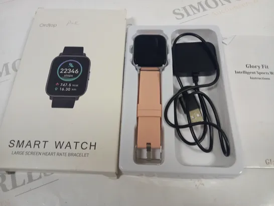 BOXED ORDTOP SMART WATCH