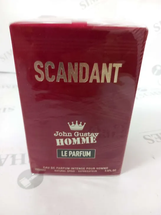 BOXED AND SEALED SCANDANT JOH GUSTAY HOMME LE PARFUM EAU DE PARFUM 100ML