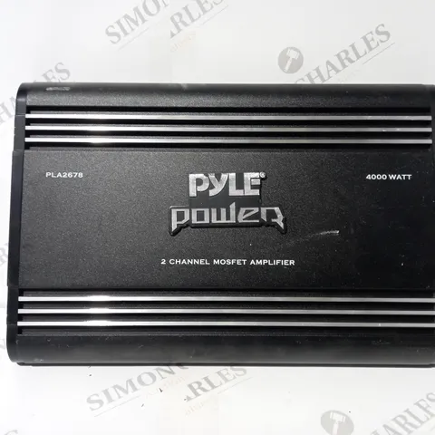 PLYE POWER PLA2678 2 CHANNEL MOSFET AMPLIFIER 