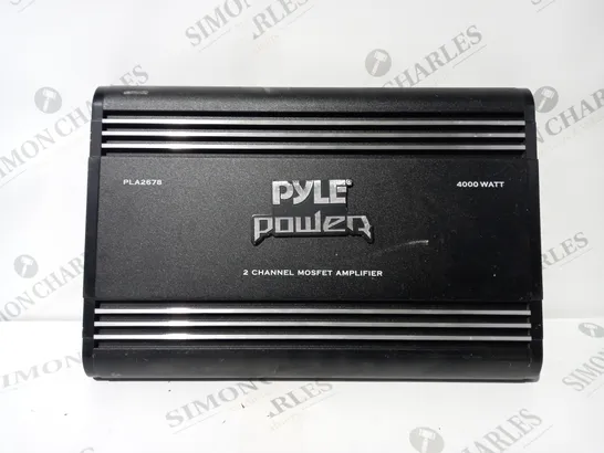 PLYE POWER PLA2678 2 CHANNEL MOSFET AMPLIFIER 