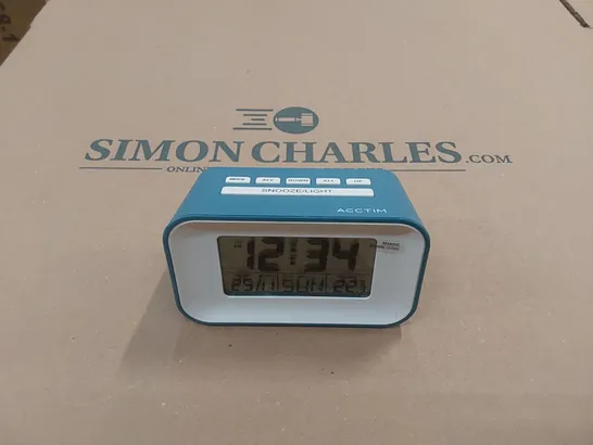 BOXED DIGITAL QUARTZ ALARM TABLETOP CLOCK