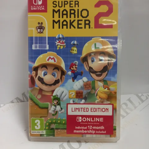 NINTENDO SWITCH SUPER MARIO MAKER 2 GAME