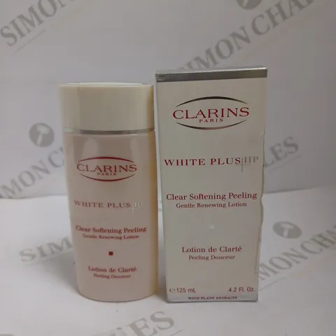 CLARINS WHITE PLUS CLEAR SOFTENING GENTLE RENEWING LOTION - 125ML