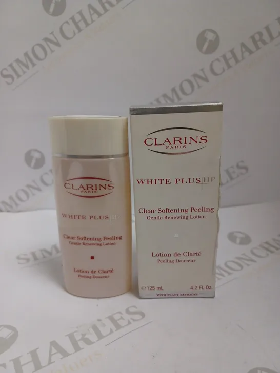 CLARINS WHITE PLUS CLEAR SOFTENING GENTLE RENEWING LOTION - 125ML