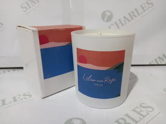 LELIA ANN ROSE MARTIOU SCENTED CANDLE