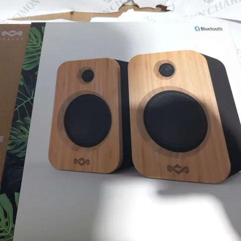 BOXED HOUSE OF MARLEY GET TOGETHER DUO PORTABLE BLUETOOTH AUDIO SYSTEM