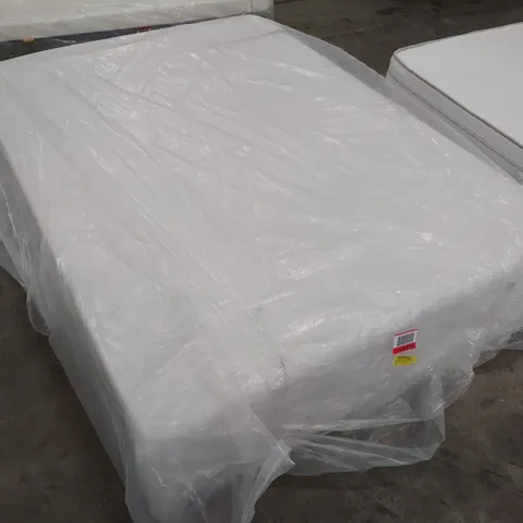 QUALITY BAGGED 30CM MEDIUM 4'6" MEMORY FOAM MATTRESS 