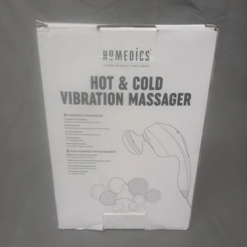 BOXED HOMEDICS HOT & COLD VIBRATION MASSAGER