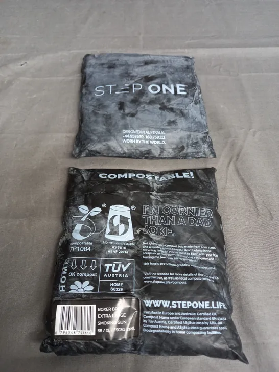 STEP ONE X2 BOXER BRIEF IN SMOKING GUN SIZE XL