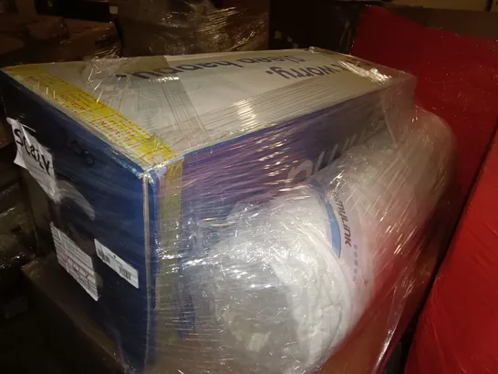 PALLET OF ASSORTED ITEMS TO INCLUDE ROLLED MATTRESSES 