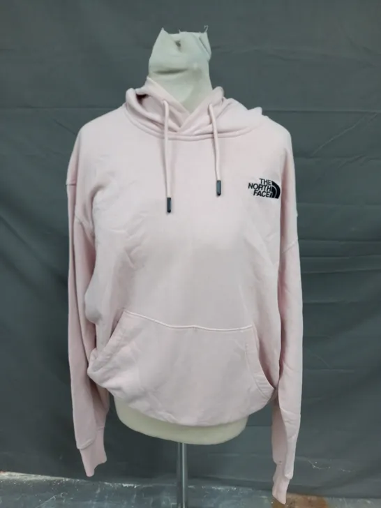 THE NORTH FACE PINK LOGO SWEATSHIRT IN PINK - L