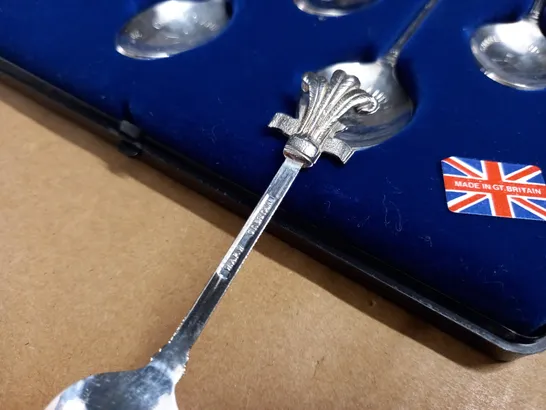 SET OF CHARLES & DIANA 1981 COLLECTORS SPOONS - WARW GT.BRITAIN