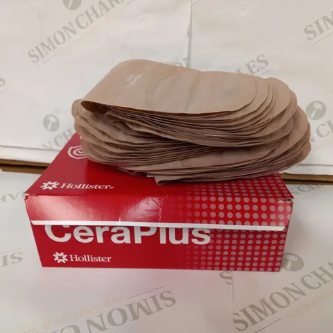 LOT OF 30 CERAPLUS HOLLISTER DRAINABLE OSTOMY POUCHS