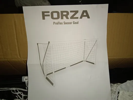 BOXED FORZA PROFLEX SOCCER GOAL - 16X7FT