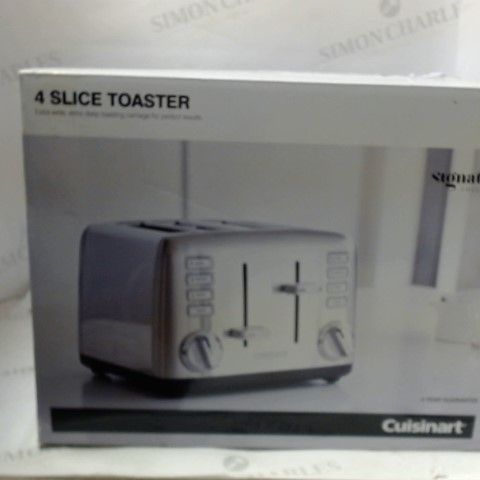 CUISINART SIGNATURE COLLECTION 4 SLOT TOASTER | STAINLESS STEEL 