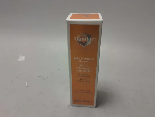 BOXED AND SEALED ALUMIER MD AHA RENEWAL SERUM (30ml)