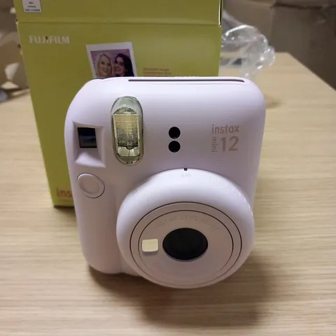 BOXED FUJIFILM INSTAX MINI 12 INSTANT CAMERA