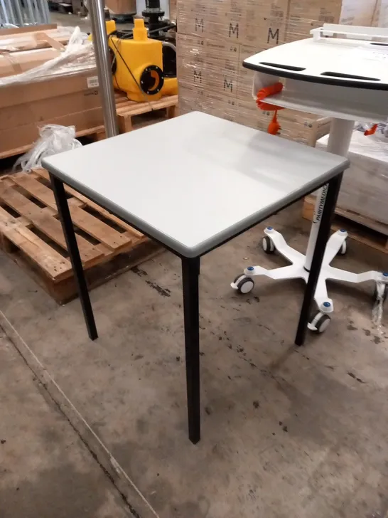 GREY TOPPED SQUARE TABLE