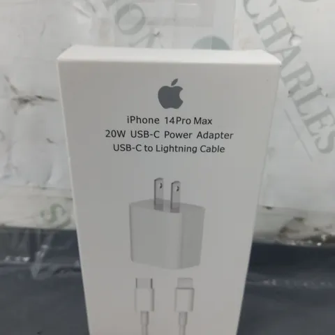 APPROXIMATELY 75 BOXED APPLE IPHONE 14PRO MAX 20W USB-C POWER ADAPTORS