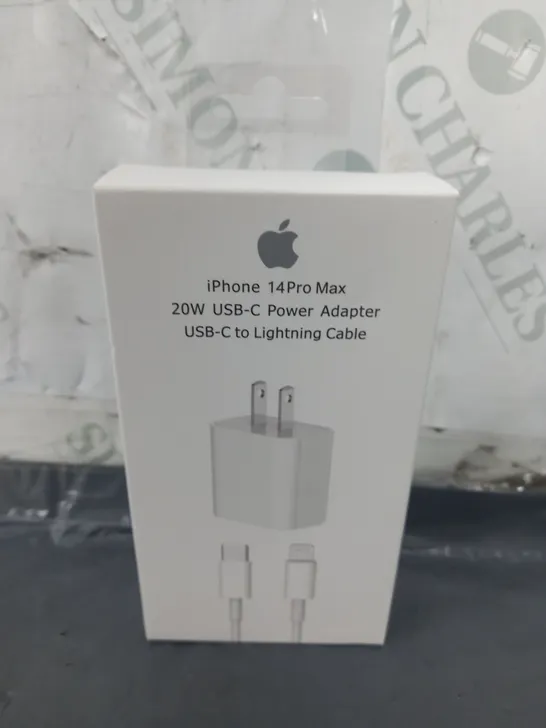 APPROXIMATELY 75 BOXED APPLE IPHONE 14PRO MAX 20W USB-C POWER ADAPTORS