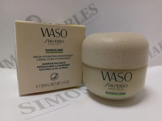 SHISEIDO WASO SHIKULIME MEGA HYDRATING MOISTURIZER 50ML