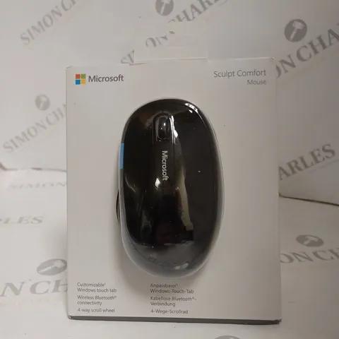 BOXED MICROSOFT SCULPT COMFORT MOUSE 