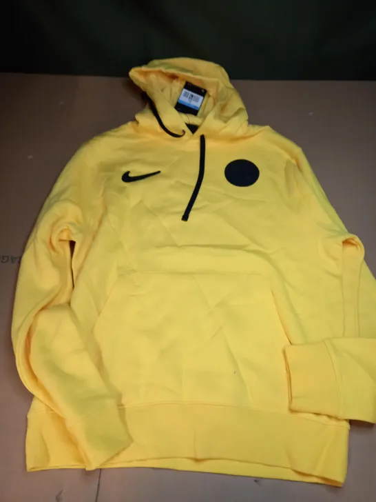 NIKE 'TALENT AINT ENOUGH' HOODIE IN YELLOW - MEDIUM