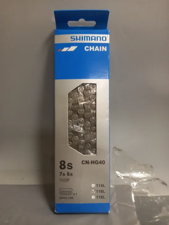 SHIMANO CN-HG40 116L  8 SPEED CHAINE 