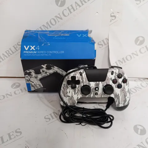 VX4 PREMIUM WIRED CONTROLLER FOR PS4 IN CAMO PRINT