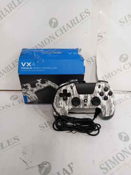 VX4 PREMIUM WIRED CONTROLLER FOR PS4 IN CAMO PRINT