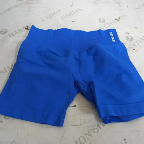 DFYNE IMPACT SHORTS 4.5 IN BLUE - SMALL