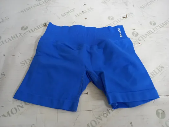 DFYNE IMPACT SHORTS 4.5 IN BLUE - SMALL