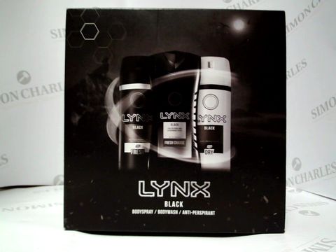 LYNX BLACK - BODYWASH, BODYSPRAY AND ANTI-PERSPIRANT 