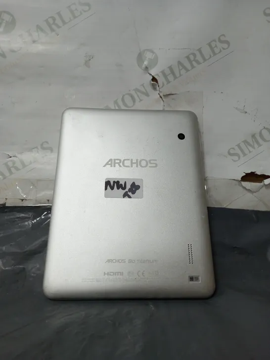 ARCHOS 80 TITANIUM SILVER TABLET