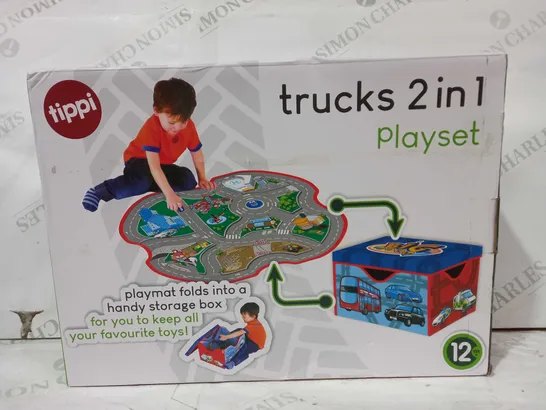 TIPPI TRUCKS 2-IN-1 PLAYSET