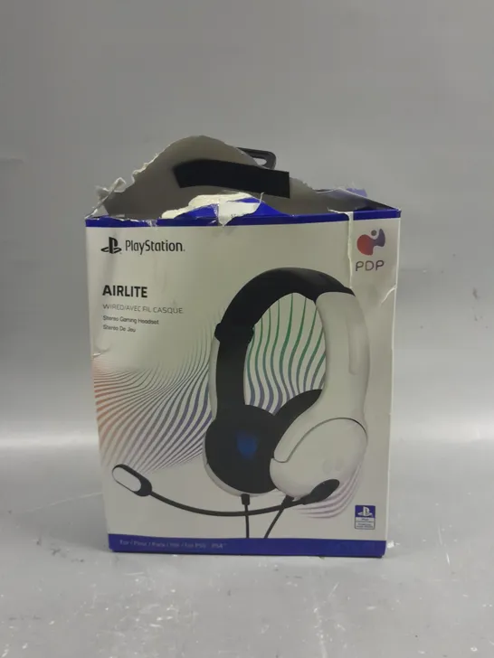 PLAYSTATION AIRLITE STEREO GAMING HEADSET