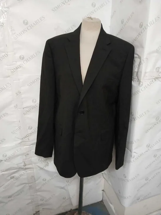 MENS REGULAR SUIT JACKET BLACK SIZE 40