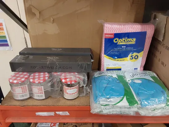 BOX OF APPROXIMATELY 8X KITCHEN AND HOMEWARE PRODUCTS TO INCLUDE;