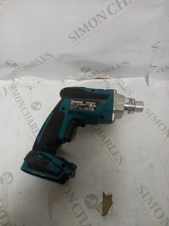 MAKITA DFS251 CORDLESS SCREWDRIVER 