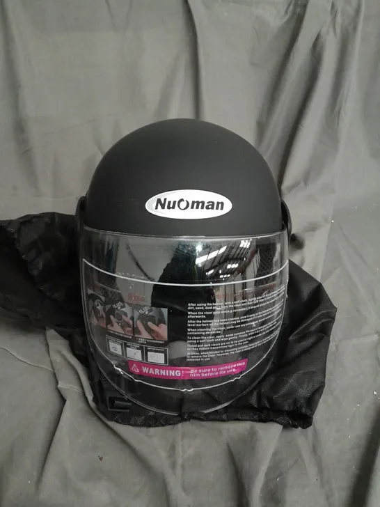 NUOMAN HELMET SIZE UNKNOW IN BLACK 