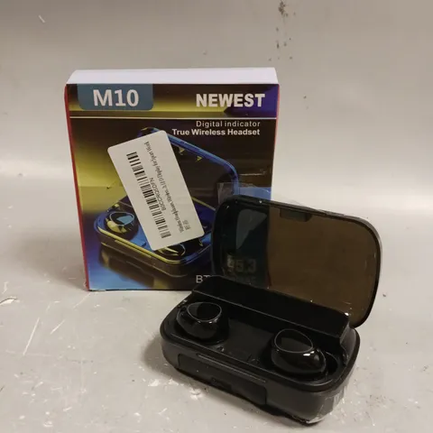 BOXED M10 V5.2 BLUETOOTH WIRELESS EARPHONES 