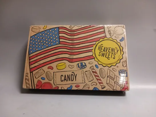 SEALED HEAVENLY SWEETS AMERICAN CANDY HAMPER 850G