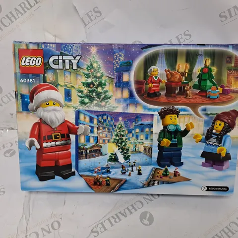 BOXED LEGO CITY ADVENT CALENDAR 2023