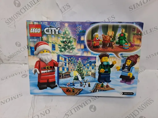 BOXED LEGO CITY ADVENT CALENDAR 2023 RRP £19.99