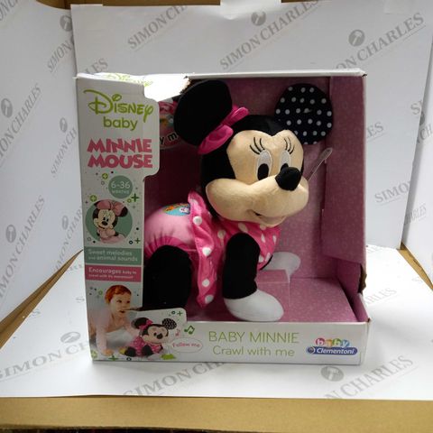 Minnie mouse crawling toy