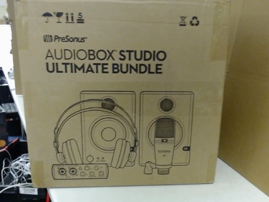audiobox studio ultimate bundle speakers