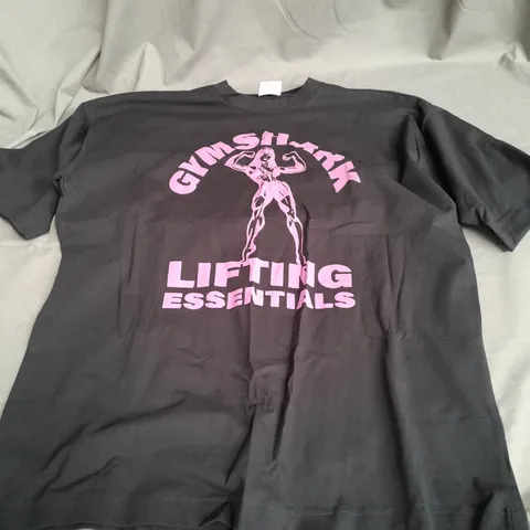 XS OVERSIZED GYMSHARK LIFTING ESSENTIAL SHIRT